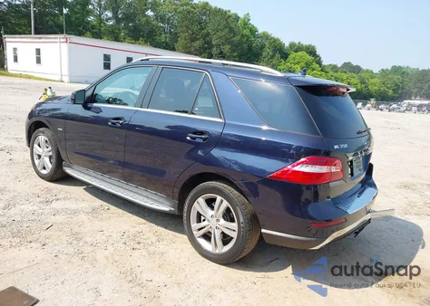 2012 Mercedes-Benz Ml 350 4Matic z USA, uszkodzony, nr VIN 4JGDA5HB9CA023756